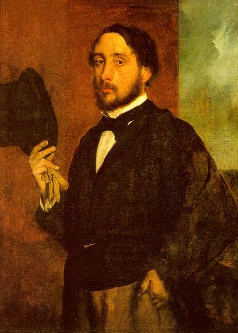 Edgar Degas Self Portrait_h China oil painting art
